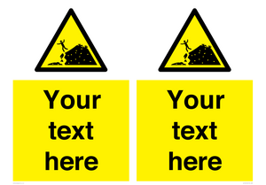 Custom Warning sand dunes